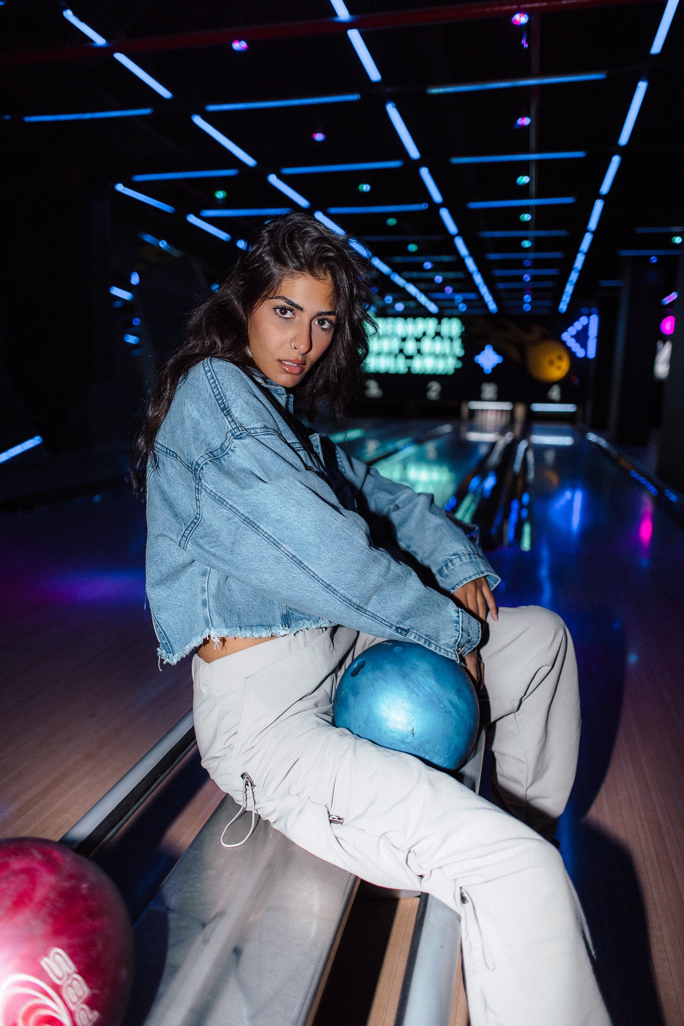 THE BLUE-CROPPED DENIM JACKET