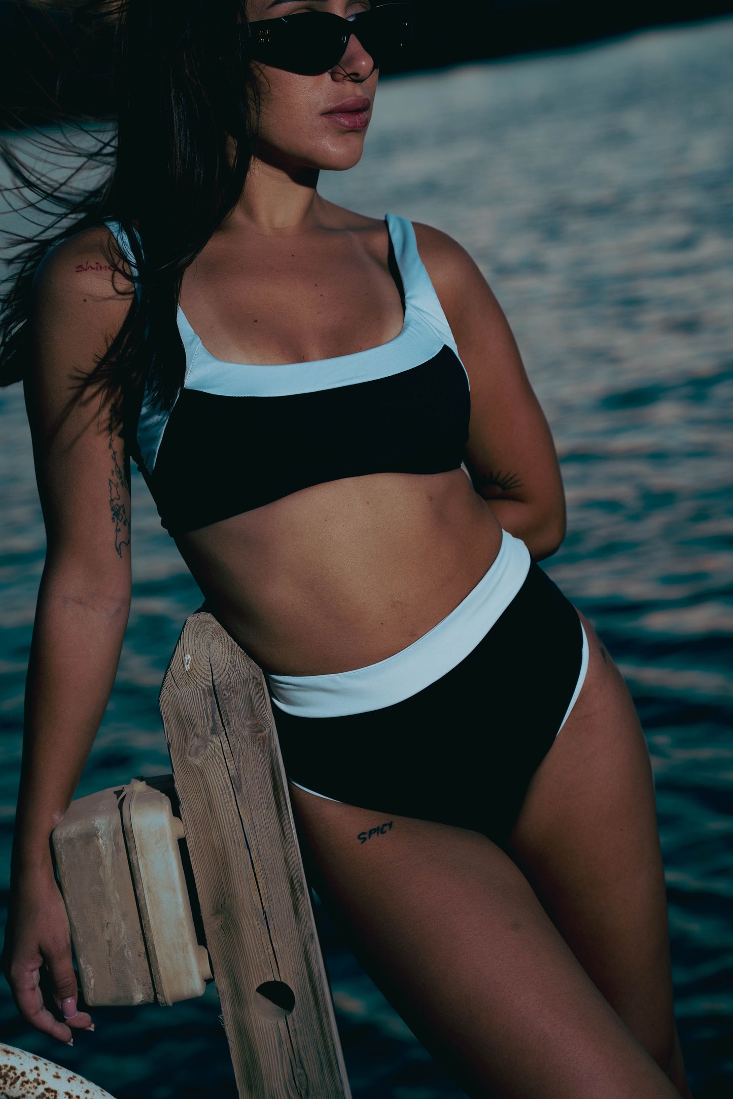 THE BLACK BIKINI