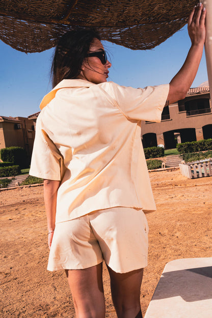 THE YELLOW LINEN RITZ SET